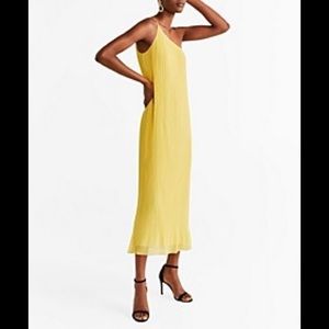 NWT One Shoulder Yellow Dress 4